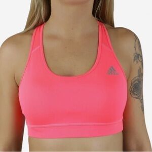 adidas Pink Coral Performance Sports Bra